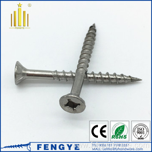 304 Stainless Countersunk Head wood screw